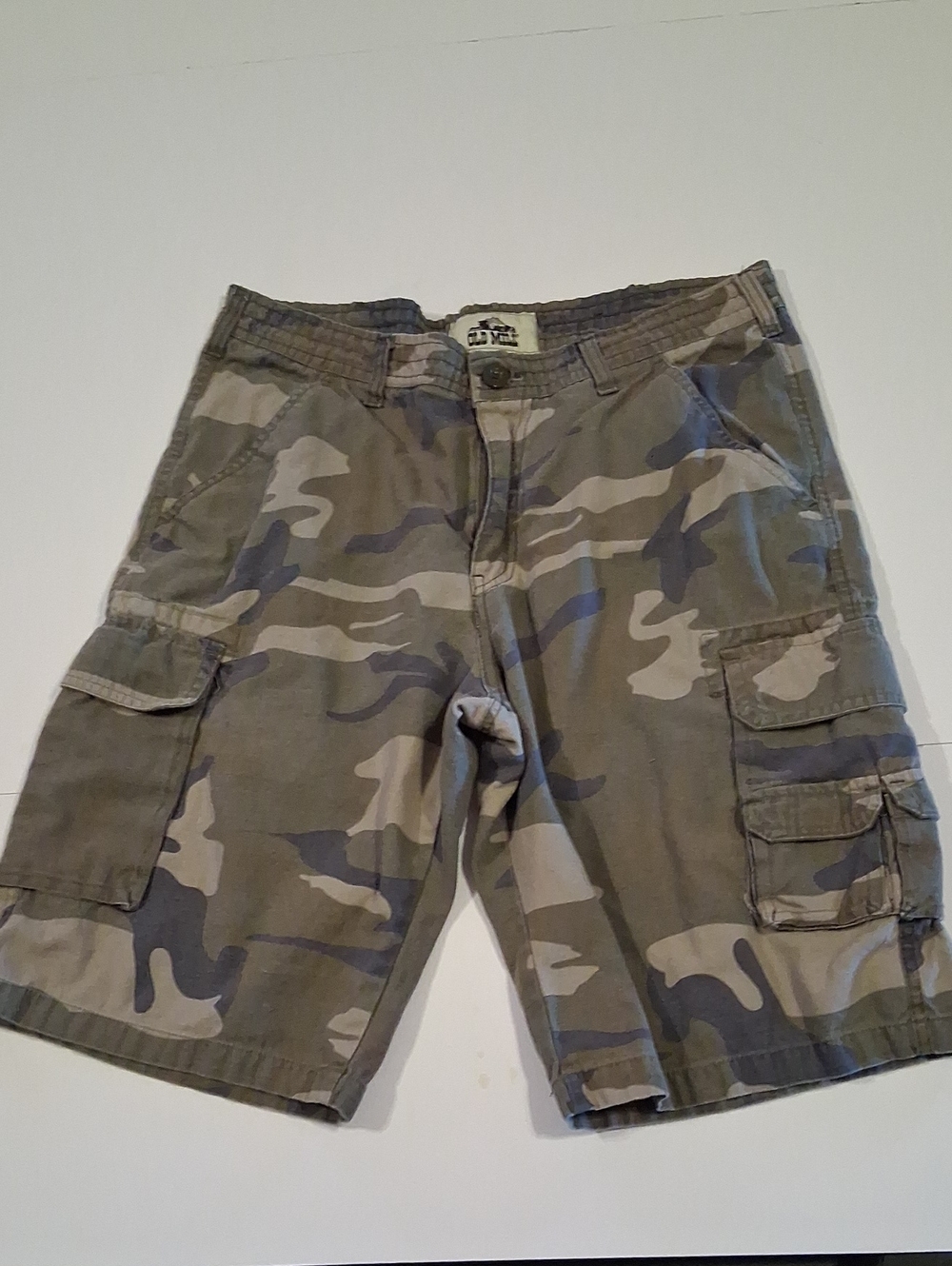 Old Mill Mens Camo Shorts Size 34
